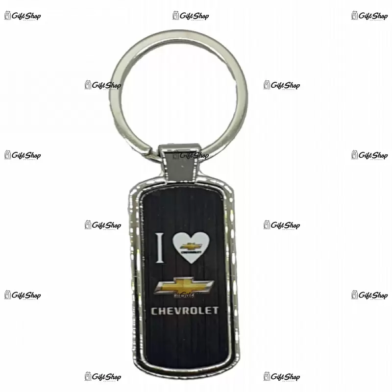 Chevrolet, breloc din metal cu mesaj